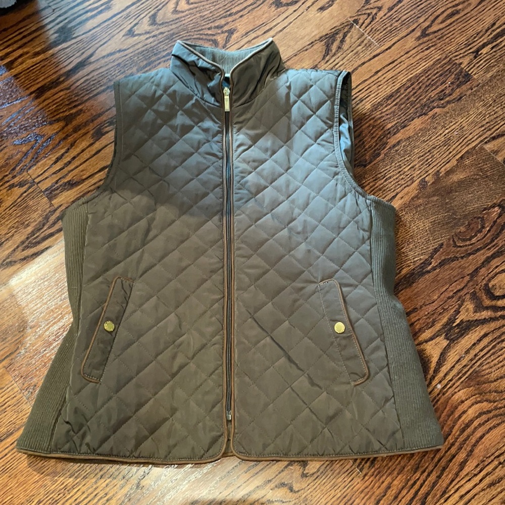 Army green vest